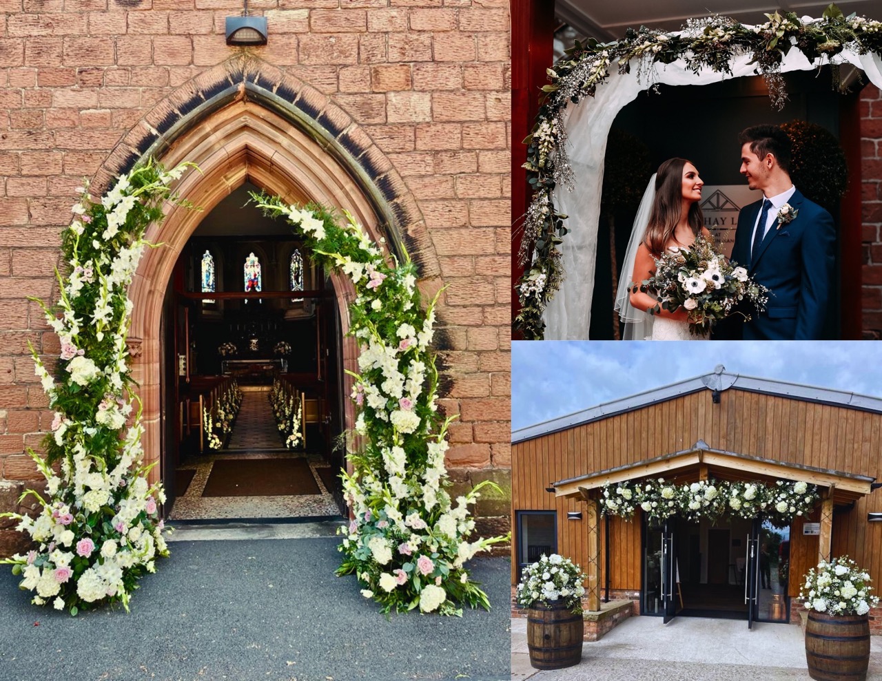 Flowers Arch Wedding Liverpool 